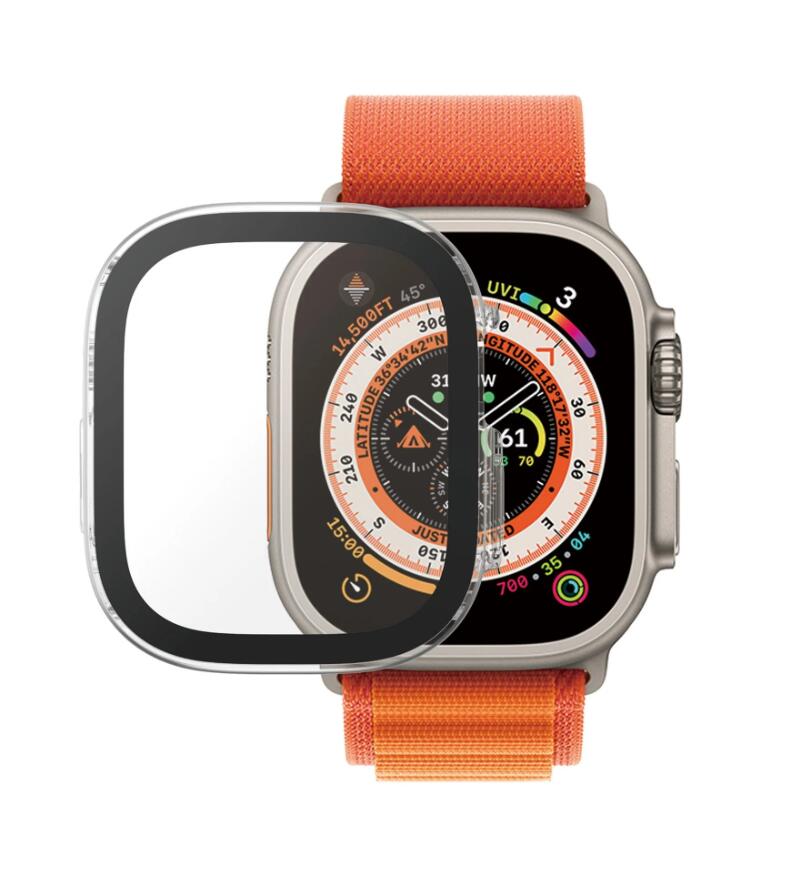 PanzerGlass™ Displayschutz Full Body Apple Watch Ultra & Ultra 2 - 49mm transparent PanzerGlass™ Displayschutz Full Body Apple Watch Ultra & Ultra 2 - 49mm transparent